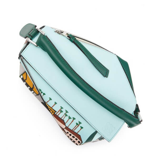 ロエベ L.A. シリーズ パズルバッグ スモール クラシックカーフ 偽物 A510S21X01